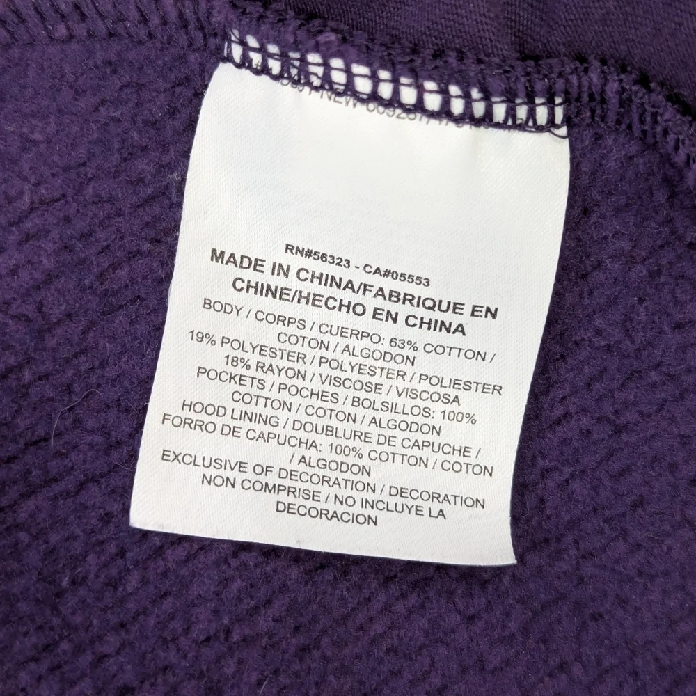 Nike Deep Purple Pullover Cowl Neck Hoodie S - Picture 4 of 4